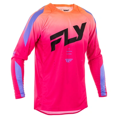 Fly Racing 2025 Evo MX Jersey - Pink/Lavender/Black