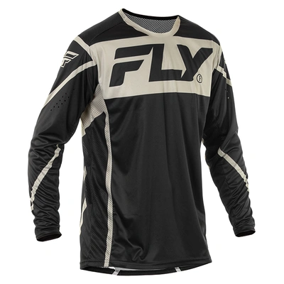 Fly Racing 2025 Lite MX Jersey - Black/Grey
