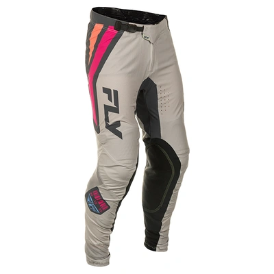 Fly Racing 2025 Lite MX Pants - Grey/Pink/Coral
