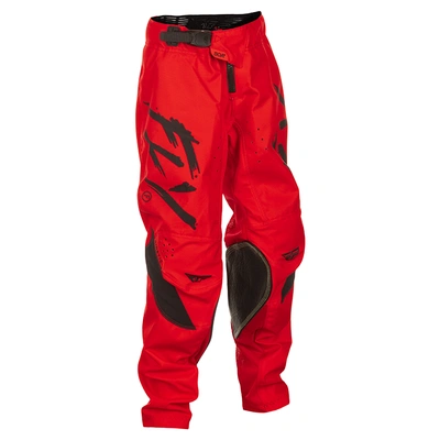 Fly Racing 2025 Youth Kinetic Stoke MX Pants - Red/Black