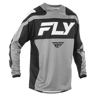 Fly Racing 2025 F-16 MX Jersey - Black/White