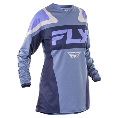 Fly Racing 2025 Ladies F-16 Stone MX Jersey - Stone/Lavender
