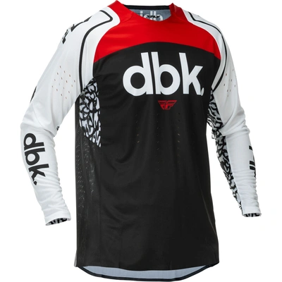Fly Racing 2026 Evolution DST DBK MX Jersey - Black/White/Red