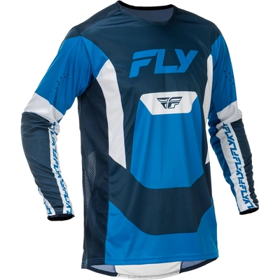 Fly Racing 2026 Youth Lite MX Jersey - Blue/White