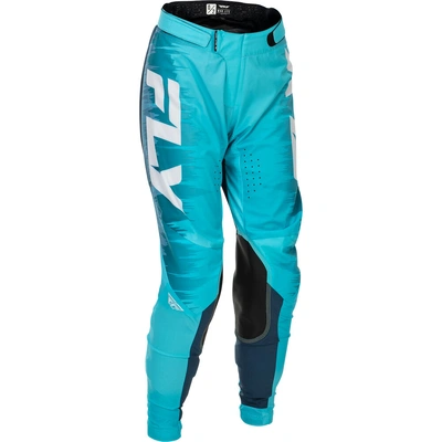 Fly Racing 2026 Womens Lite MX Pants - Aqua/Navy/White