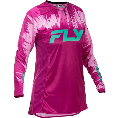 Fly Racing 2026 Womens Lite MX Jersey - Pink/Turquoise