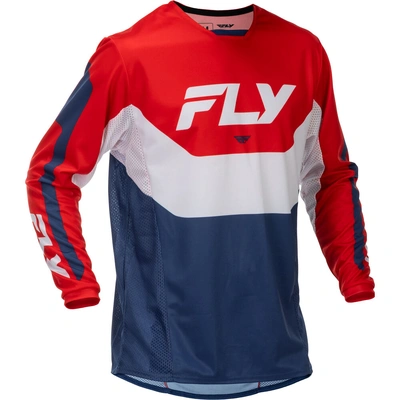 Fly Racing 2026 Kinetic MX Jersey - Red/White/Blue