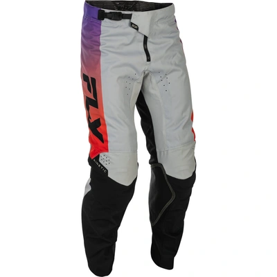 Fly Racing 2026 Kinetic MX Pants - Grey/Red/Purple/Black