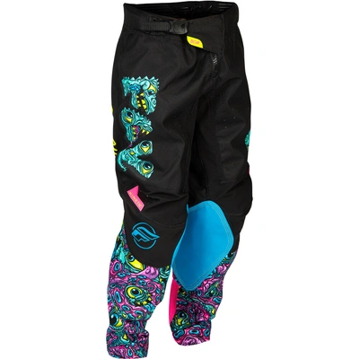 Fly Racing 2026 Youth Kinetic Mutant MX Pants - Black/Multi