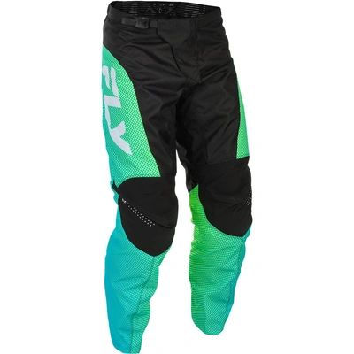 Fly Racing 2026 F-16 MX Pants - Aqua/Black/White