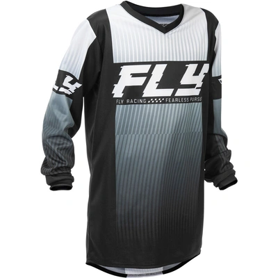 Fly Racing 2026 Youth F-16 MX Jersey - Black/White
