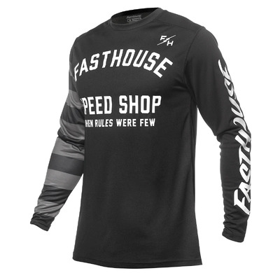 Fasthouse Carbon Eternal Jersey - Black/Black