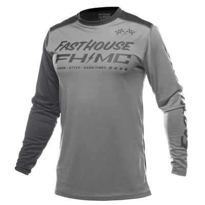 Fasthouse Carbon Method LS Jersey - Grey/Black
