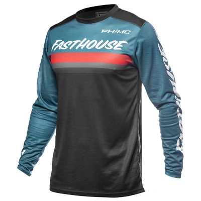 Fasthouse Carbon Force LS Jersey - Teal