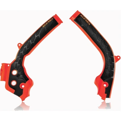 Acerbis X-Grip Frame Guards Sx/F Fc Tc 16-18 Exc/F Te Fe 17-19 Or/ - Blk