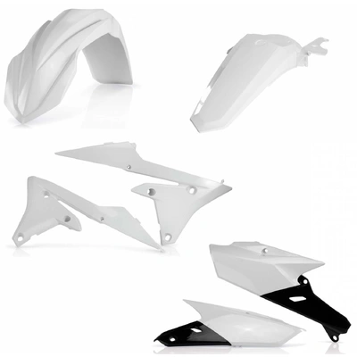 Acerbis Plastic Kit Yamaha Wrf 250 15-19 450 16-18 White