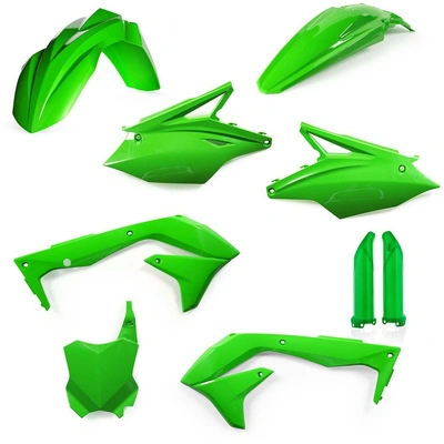 Acerbis Plastic Kit Kawasaki Kxf 450 16-18 Green