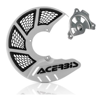 Acerbis X-Brake 2.0 Disc Cover & Mount - YAMAHA YZF 14-24 - White/Black