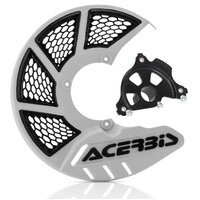 Acerbis X-Brake 2.0 Disc Cover & Black Mount - SUZUKI RMZ 250 450 07-24 - White/Black