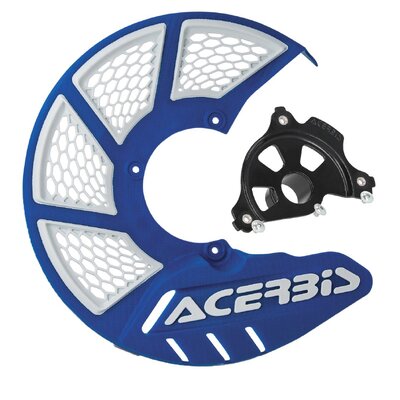 Acerbis X-Brake 2.0 Disc Cover & Black Mount - YAMAHA YZ 04-24 YZF 04-13 - Blue/White