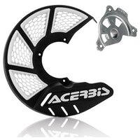 Acerbis X-Brake 2.0 Disc Cover & Mount - KAWASAKI KXF 250 21-24 450 19-24 - Black/White