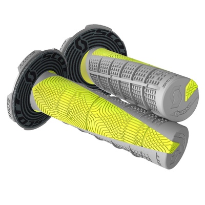 SCOTT GRIP DUECE Grey/NEON Yellow w/ donuts