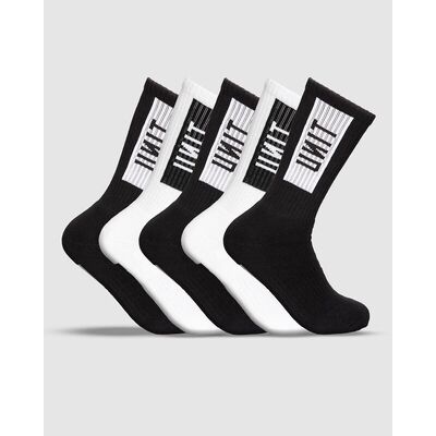 Unit Bamboo Box Mens Socks - 5 Pack - Multi