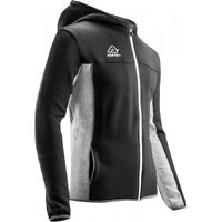 Acerbis Full Zip Evo Hoodie - Black/Grey