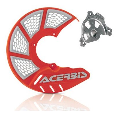 ACERBIS X-BRAKE MINI DISC COVER & MOUNT ORANGE WHITE SX TC MC 85 09-23