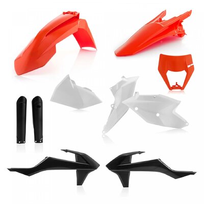 ACERBIS PLASTIC KIT KTM EXC EXCF 17-19 ORIGINAL 18