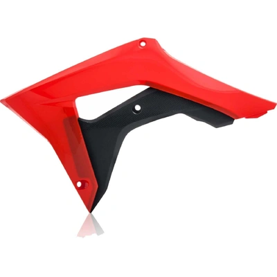 Acerbis Radiator Shrouds Honda Crf 250R 18-21 450R 17-20 Red Blk