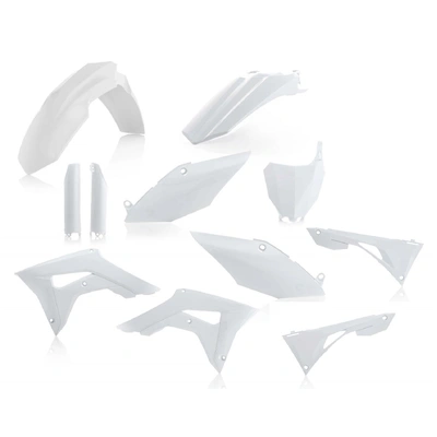Acerbis Plastic Kit Honda Crf 250 18 450 17-18 - White