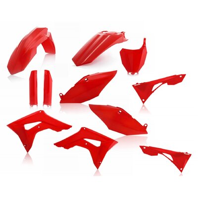 ACERBIS PLASTIC KIT HONDA CRF 250 18 450 17-18 RED