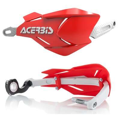 ACERBIS HANDGUARDS X-FACTORY RED WHITE