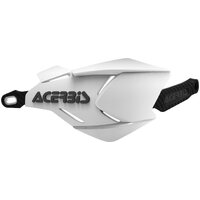 ACERBIS HANDGUARDS X-FACTORY WHITE BLACK