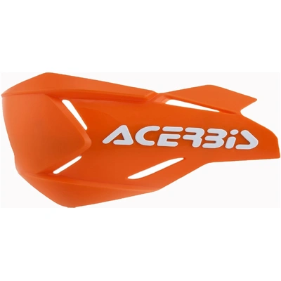 Acerbis Handguards X-Factory Spoilers - Orange/White