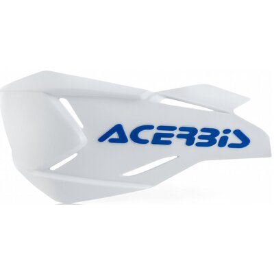 ACERBIS HANDGUARDS X-FACTORY SPOILERS WHITE BLUE