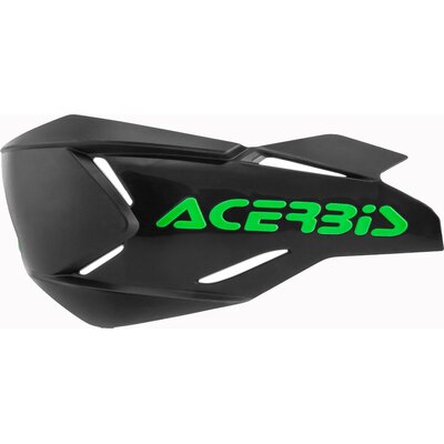 Acerbis Handguards X-Factory Spoilers - Black/Green