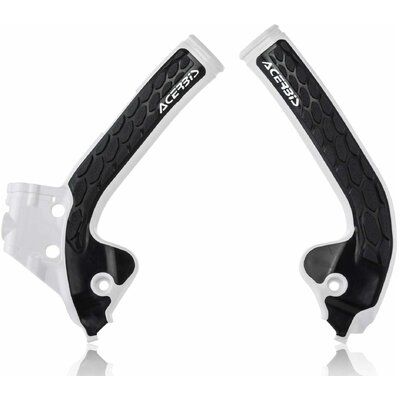 ACERBIS X-GRIP FRAME GUARDS KTM SX TC 85 18-24 WHITE-BLACK