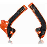 ACERBIS X-GRIP FRAME GUARDS KTM SX 85 18-22 ORANGE-BLACK