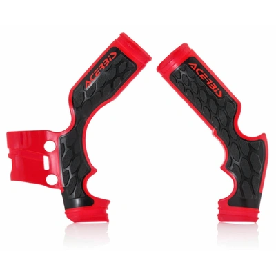 Acerbis X-Grip Frame Guards Mc 65 21-23 - Red/Black