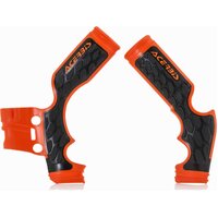 ACERBIS X-GRIP FRAME GUARDS KTM SX 65 14-22 ORANGE-BLACK