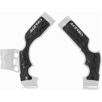 ACERBIS X-GRIP FRAME GUARDS KTM HUSQ 65 14-22 WHITE-BLACK