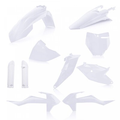 ACERBIS PLASTIC KIT KTM SX85 18-23 GAS GAS MC85 21-23 WHITE