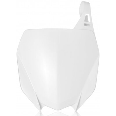 ACERBIS FRONT PLATE YAMAHA YZF 250 19-23 450 18-22 WHITE