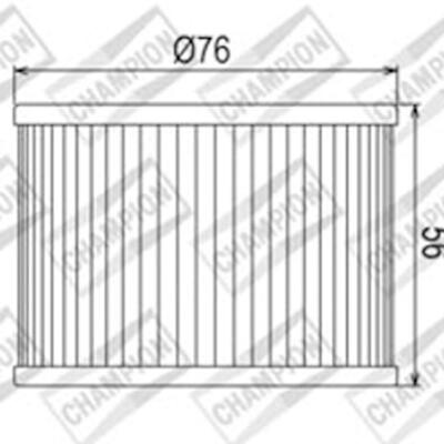 Champion Oil Filter - COF301 401