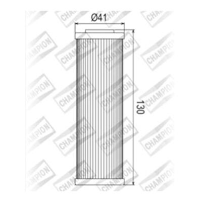 Champion Oil Filter Element - COF558
