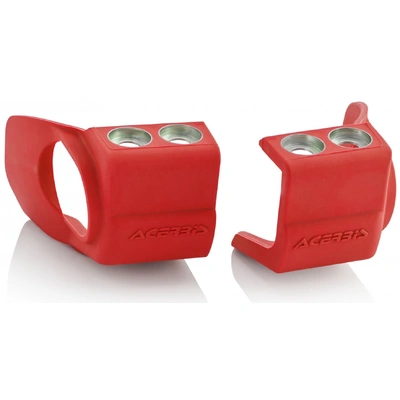 Acerbis Fork Shoe Protector Honda Kawasaki - Red