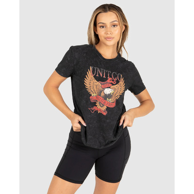 Unit Ladies Kruger Tee - Vintage Black