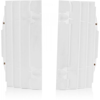 Acerbis Radiator Louvers Ktm Husqvarna - White